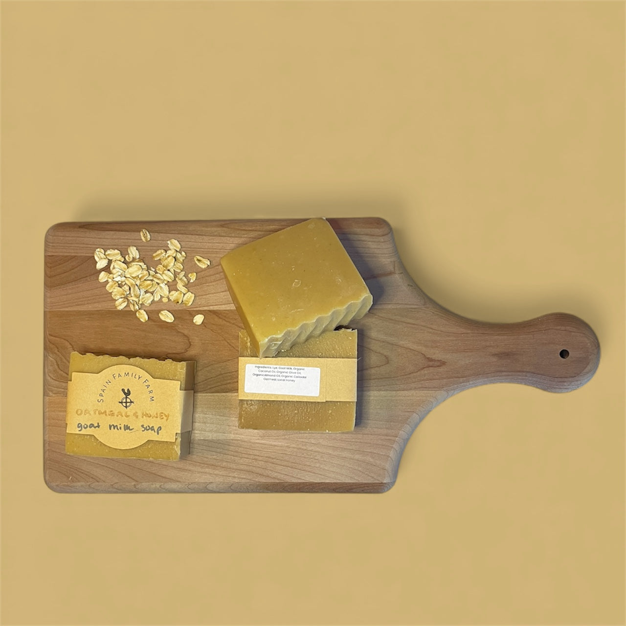 Oatmeal & Honey Goat Milk Soap